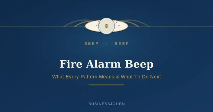 Fire Alarm Beep