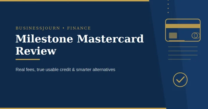 Milestone Credit Card Review 2026
