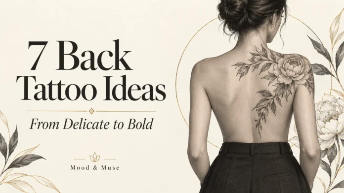 7 Back Tattoo Ideas: From Delicate to Bold 7 Back Tattoo Ideas: From Delicate to Bold