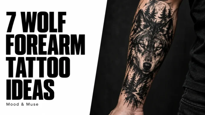 7 Wolf Forearm Tattoo Ideas