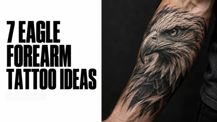 7 Eagle Forearm Tattoo Ideas to Find Your Style